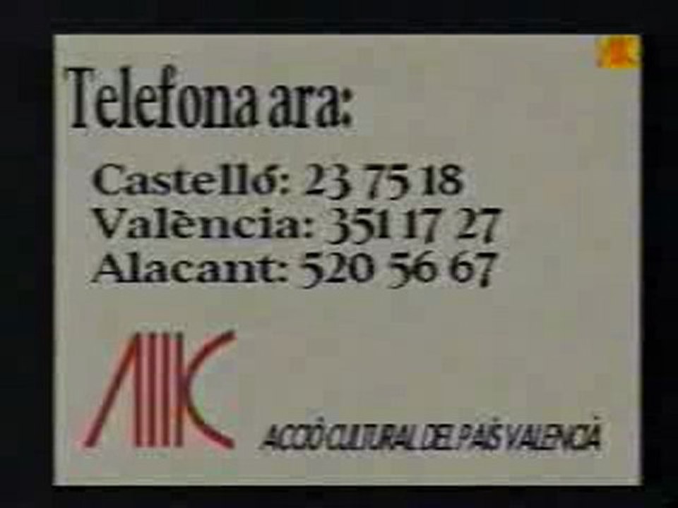 Interferències TV3 - Programa propi ACPV - 3ª part roda de premsa i espais informatius [rip original: M81PV]