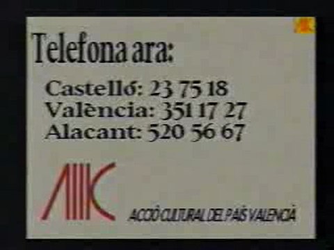 Interferències TV3 - Programa propi ACPV - 3ª part roda de premsa i espais informatius [rip original: M81PV]