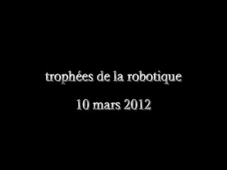 trophées robotique 2012 fdj