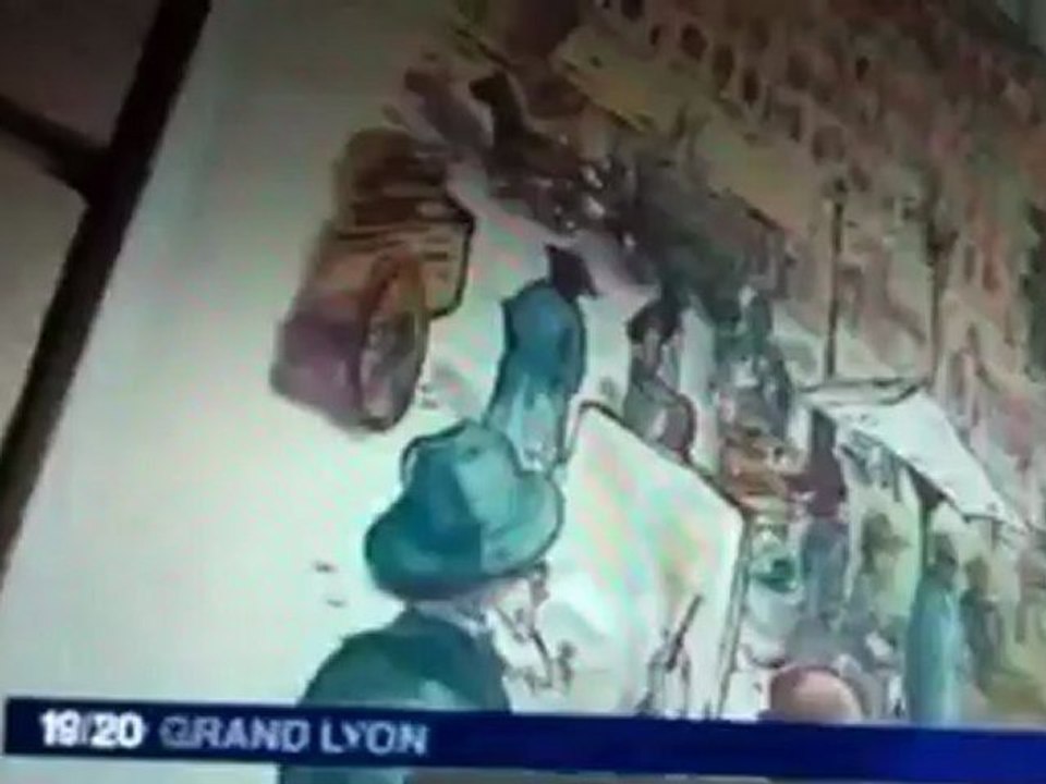 La Fresque du Centenaire, Lyon 7è
