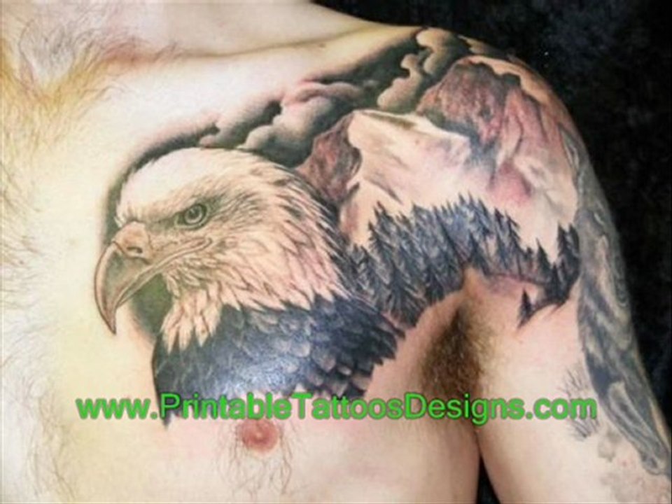 american eagle tattoos