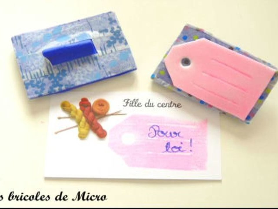 LBDM#13 : Créer un tampon à encre "étiquette"