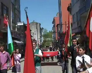 Kalkandere'de 23 Nisan Bayramı coşkuyla kutlandı