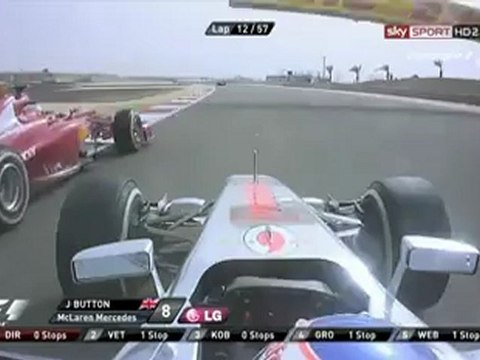 Button'un Alonso Geçişi - formulabir.net