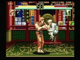 CGRundertow ART OF FIGHTING for Neo Geo Video Game Review