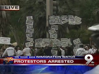 July 29, 2010 KGUN's Coverage of Tucson Protest of SB1070