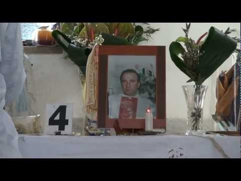 Casal di Principe (CE) - Profanata la tomba di Don Diana (19.04.12)