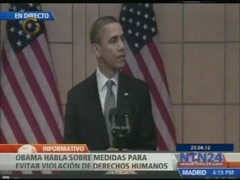 Obama decreta sanciones contra países que usen tecnologías avanzadas para violar DDHH