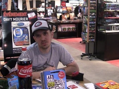 Bref, je suis allé à une dédicace de Davy Mourier