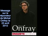 Proposition d'interview de Michel Onfray sur le salaire des personnalités qui passent à la télé