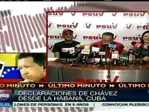 Vamos a consolidar la Patria Socialista: Hugo Chávez
