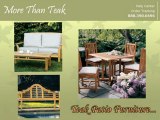 Teak Patio Furniture and Other Sustainable Solutions