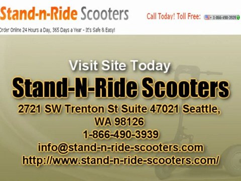 EV Rider Stand N Ride Scooter