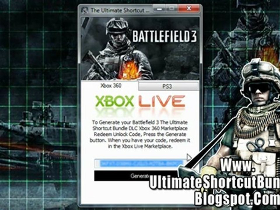 Battlefield 3 The Ultimate Shortcut Bundle DLC Free Giveaway