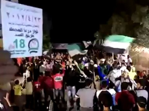 فري برس درعا مسائية احرار درعا المحطة طريق السد 23 4 2012 ج2 Daraa