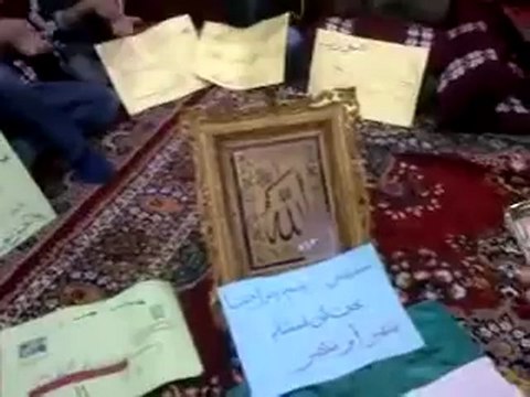 فري برس درعا حوران الحارة سهرة ثورية مع ثوار الحارة23 4 2012 Daraa