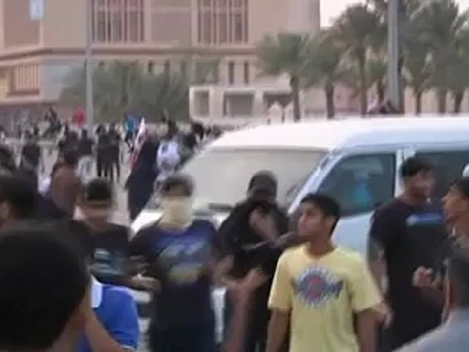 Protester 'killed by birdshot'