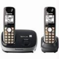 Panasonic KX-TG6512B DECT 6.0 PLUS Expandable Digital Cordless Phone System, Black, 2 Handsets Best Price