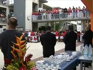 Visite du lycée Saint-Paul IV