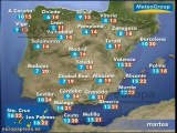 Previsión del tiempo para hoy martes 24 de abril