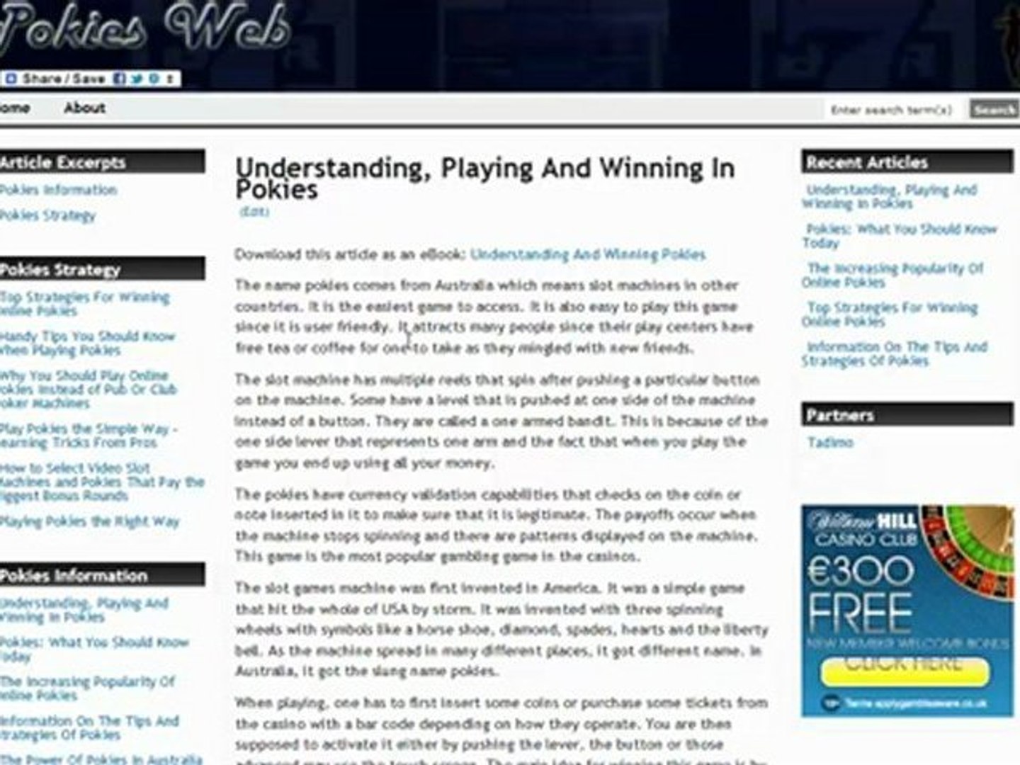 W pokies pictures
