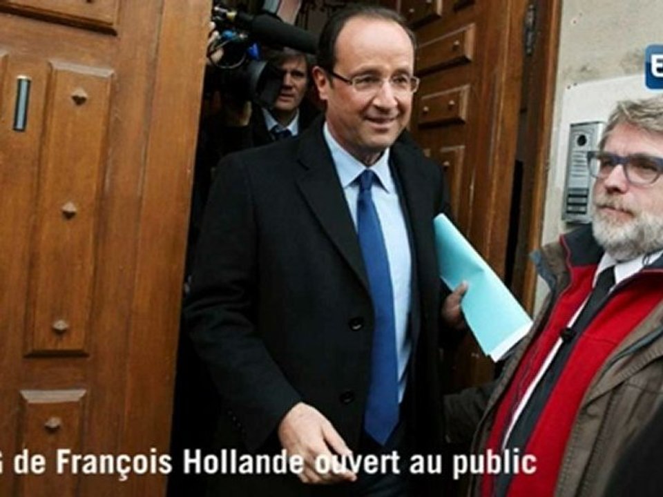 Portes ouvertes au QG de Hollande