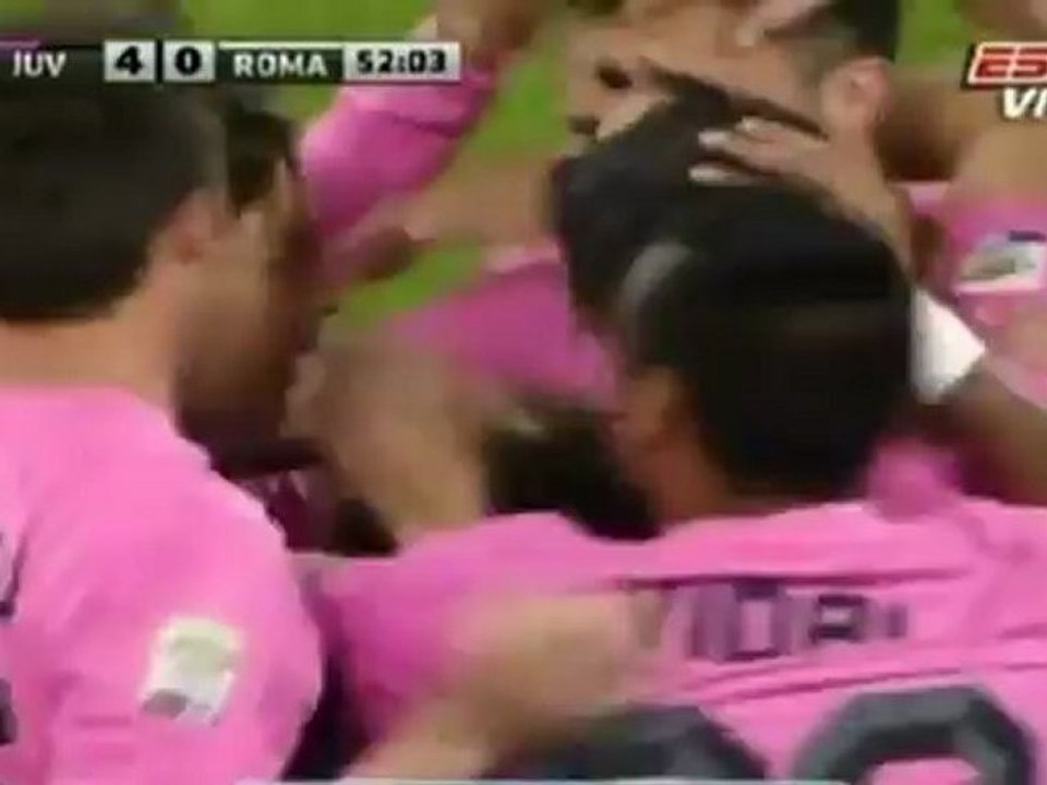 Bóng Ðá _ Juventus 4-0 AS Roma (Serie A 2011/12)