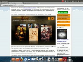 TUTO : Intégrer le Carrousel 3D du Professor Cloud sur votre site web
