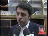 Napoli - Matteo Renzi presenta il suo libro