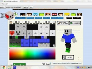 Tuto comment cree son propre skin minecraft