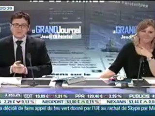 Lancement de dataconnexions sur BFM Business le 16 février 2012