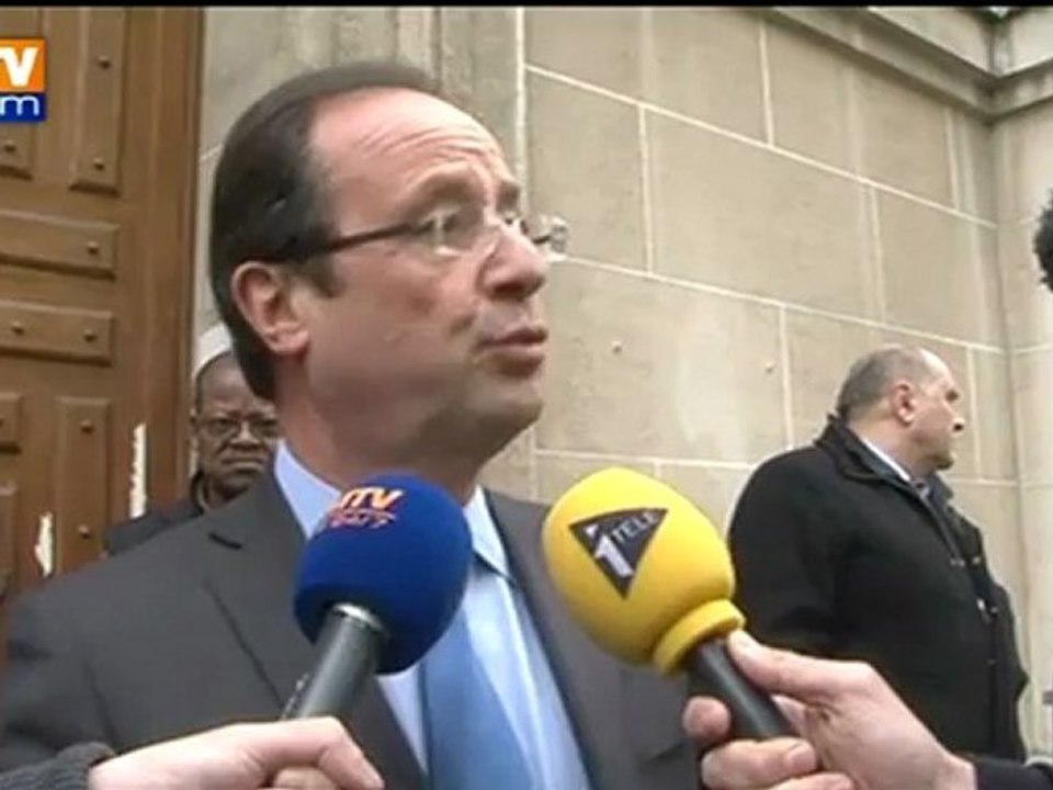 François Hollande sur BFMTV : "Je suis le candidat de tous les Français"