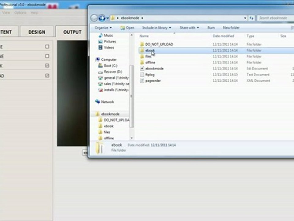 Completing your E-Book publication & Building your E-Book