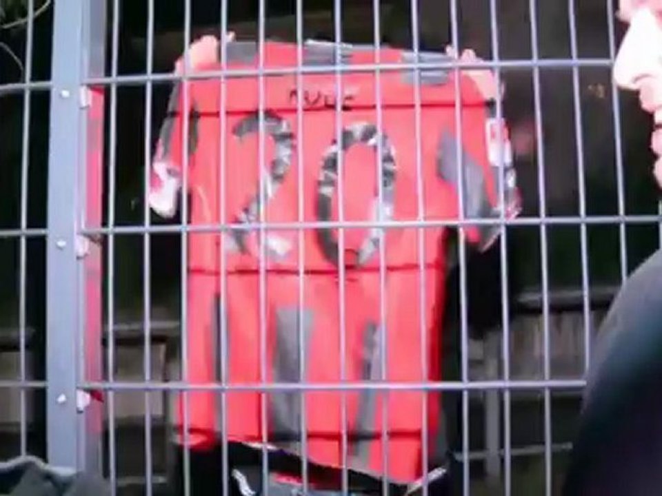 Fans feiern den Aufstieg von Eintracht Frankfurt