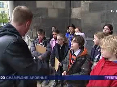 Festival TPM - Journal 19/20 FR3 Champagne-Ardenne du jeudi 19 avril 2012