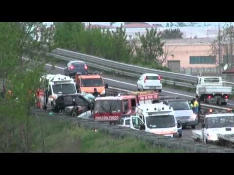 Gricignano (CE) - Incidente sulla Nola-Villa Literno, due morti