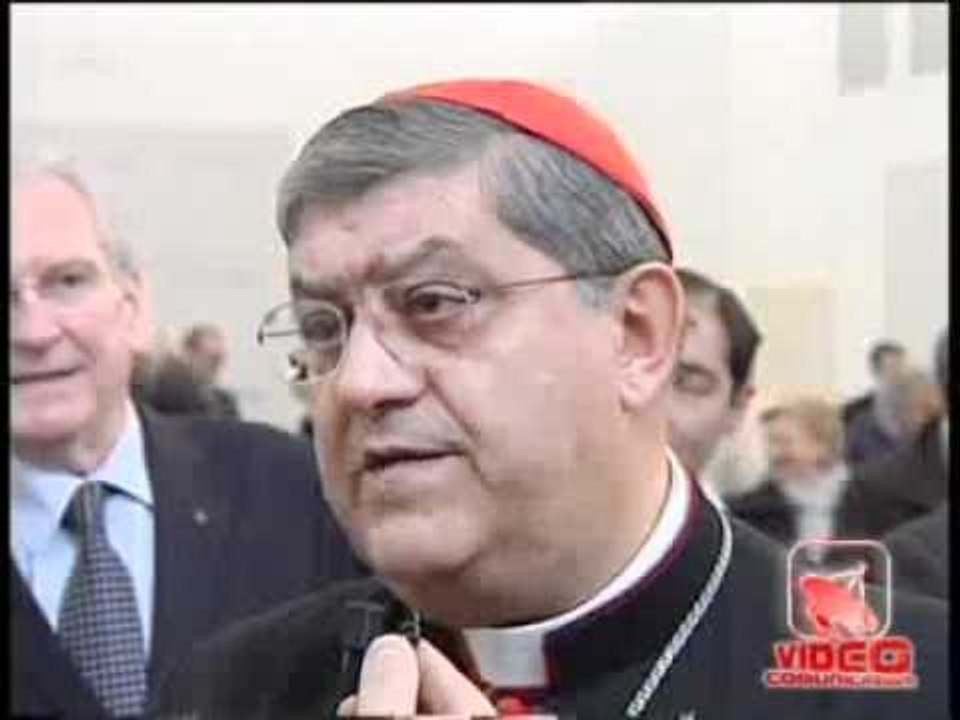 Napoli - Gli auguri di Sepe alla città