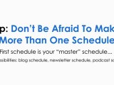 Inbound Marketing Tip_ How To Create A Content Schedule