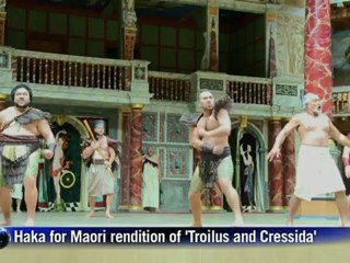 Maori haka kicks off London Shakespeare festival