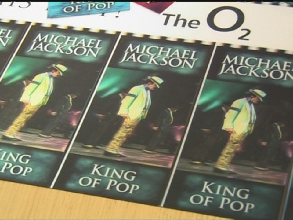 Michael Jackson set for concert return