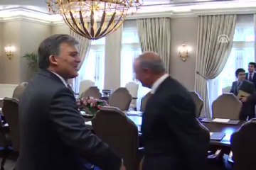 Gül,Aysal'ı  kabul etti