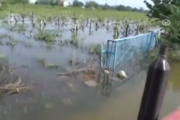 Tarım arazileri su altında