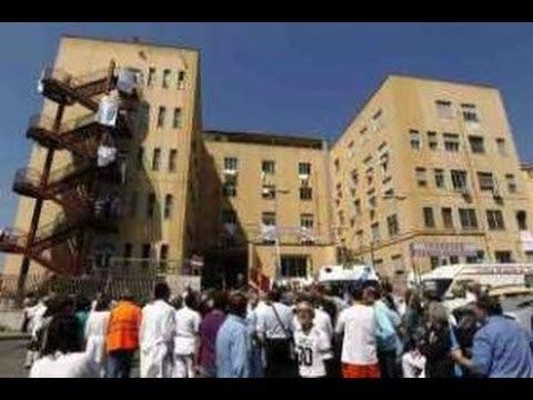 Napoli - Agitazione lavoratori della sanità privata