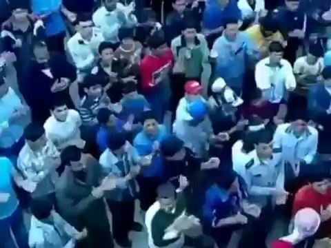 فري برس إدلب دير شرقي مظاهرة حاشدة نصرة للمدن المنكوبة 24 4 2012 Idlib