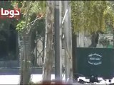 فري برس ريف دمشق دوما مميز اطلاق نار من بي ام بي 24 4 2012 Damascus