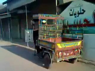 فري برس حماه المحتلة حلفايا اضراب عام نصرة لحماة الجريحة 24 4 2012 Hama