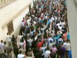 فري برس حماة المحتلة كفرزيتا مظاهرة لاحرار الحدينة  24 04 2012 Hama