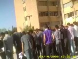 فري برس أحرار جامعة حلب  صلاة الغائب على أرواح الشهداء  كلية طب الأسنان 24 4 2012 Aleppo