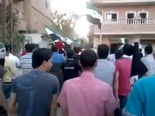 فري برس  دير الزورمظاهرة  حي العرفي 23 4 2012 DeerALzoor