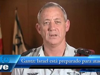 Gantz:  Israel está preparado para atacar Irán